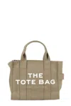 Marc Jacobs Compact Canvas Tote In Green