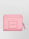 Marc Jacobs Compact Leather Wallet Card Slots In Pink
