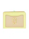 Marc Jacobs The Utility Snapshot Mini Compact Wallet In Neutrals