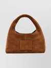 Marc Jacobs Copper Leather The Mini Sack Shoulder Bag In Brown