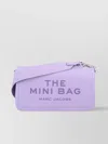 Marc Jacobs Compact Textured Mini Bag With Adjustable Strap In Purple