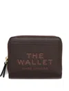 Marc Jacobs Compact Zip Wallet In Brown