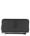 Marc Jacobs The Covered J Marc Continental Black Wallet
