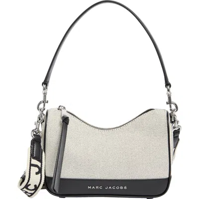 MARC JACOBS MARC JACOBS CONVERTIBLE CANVAS SHOULDER BAG