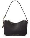 Marc Jacobs Convertible Leather Wristlet In Black
