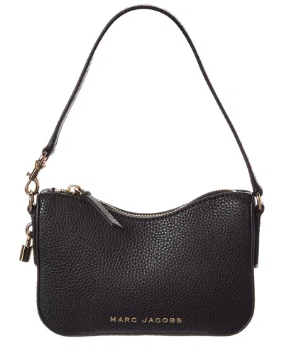 Marc Jacobs Convertible Leather Wristlet In Black