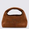 Marc Jacobs Copper Leather The Mini Sack Shoulder Bag In Brown
