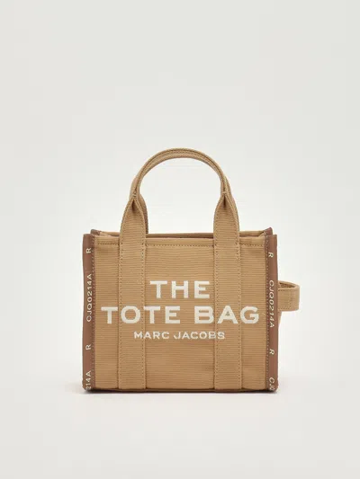 Marc Jacobs Cotone Tote In Brown