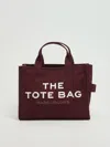 Marc Jacobs Cotone Tote In Purple