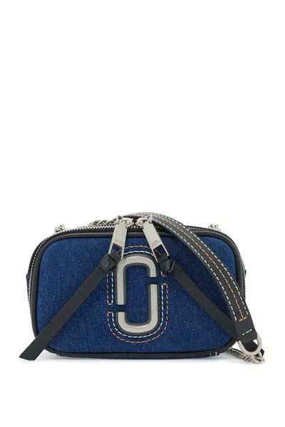 Marc Jacobs Cotton Bag With Simple Design In Blue