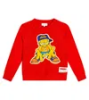 Marc Jacobs Cotton-blend Fleece Sweatshirt In Red