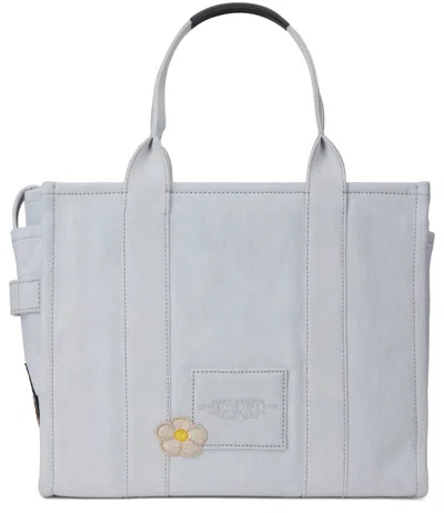 Marc Jacobs Cotton Canvas Tote Bag In Gray