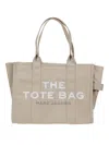 Marc Jacobs Cotton Canvas Travel Large Tote In Neutrals