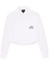Marc Jacobs Women Cotton Cropped Shirt In White