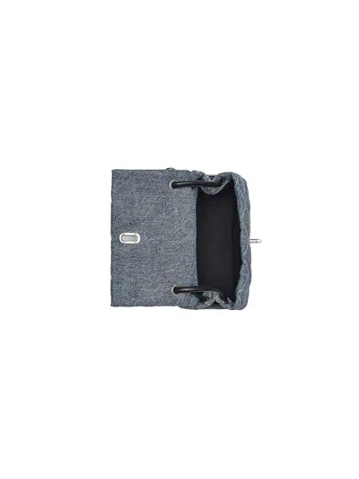 Marc Jacobs Cotton Denim Shoulder Bag In Blue