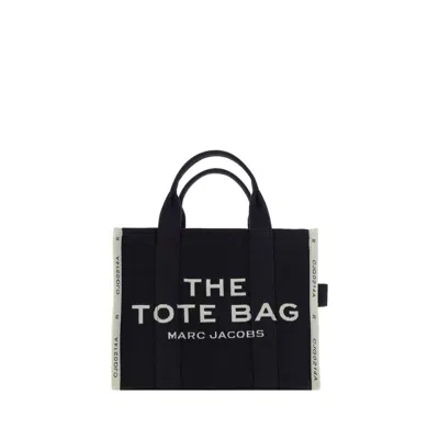 Marc Jacobs Cotton Jacquard Tote Bag  Black