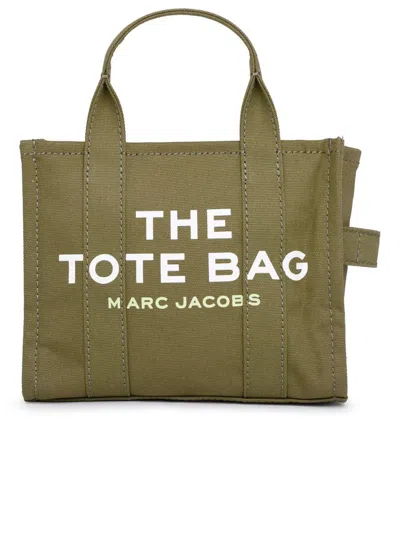 Marc Jacobs Cotton Mini Tote Bag In Green