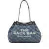 Marc Jacobs The Chain Sack Large Cotton Shoulder Bag