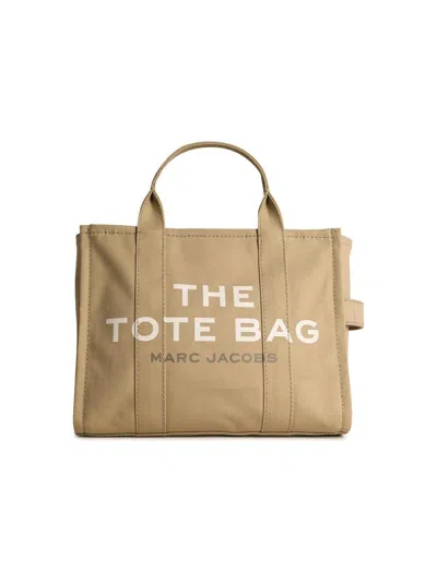 Marc Jacobs Cotton The Small Tote Bag In Beige