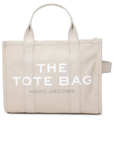 Marc Jacobs Cotton The Small Tote Bag In Beige