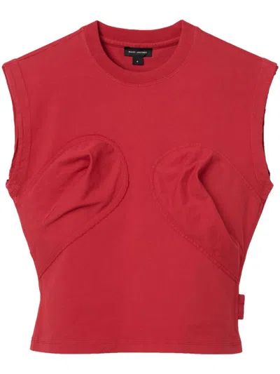 Marc Jacobs Cotton Top In Red