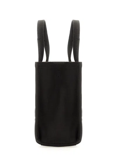 Marc Jacobs Cotton Tote Bag In Black
