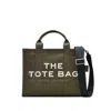 Marc Jacobs Cotton Tote Bags In Green