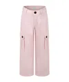 Marc Jacobs Girl's Cotton Twill Cargo Trousers In Pink