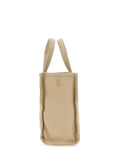 Marc Jacobs Cotton Woven Tote Bag In Beige
