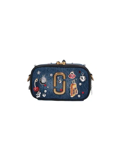 Marc Jacobs Cotton-blend Handbag In Blue