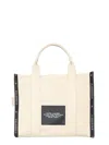 Marc Jacobs Cotton-polyester Blend Tote Bag In Beige