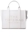 Marc Jacobs Cream Leather Midi Tote Bag In Beige