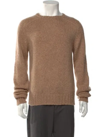 Pre-owned Marc Jacobs Crew Neck Long Sleeve Pullover In Brown