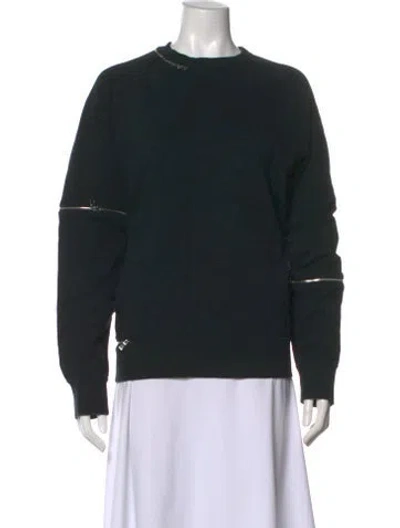 Pre-owned Marc Jacobs Crew Neck Long Sleeve Sweatshirt In Black