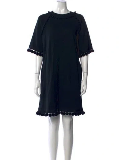 Pre-owned Marc Jacobs Crew Neck Mini Dress W/ Tags In Black