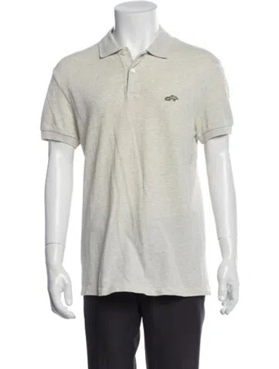 Pre-owned Marc Jacobs Crew Neck Short Sleeve Polo Shirt In White