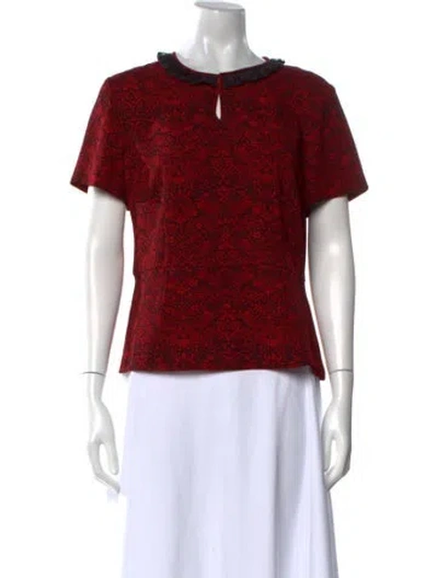 Pre-owned Marc Jacobs Crew Neck Short Sleeve T-shirt In Multi