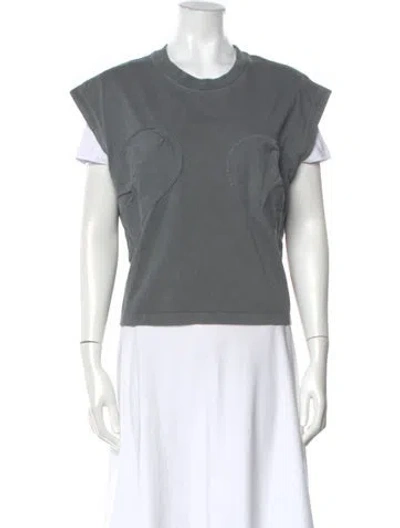 Pre-owned Marc Jacobs Crew Neck Short Sleeve T-shirt W/ Tags In Gray