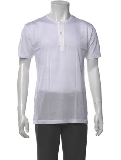 Pre-owned Marc Jacobs Crew Neck Short Sleeve T-shirt In White