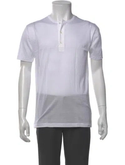 Pre-owned Marc Jacobs Crew Neck Short Sleeve T-shirt In White