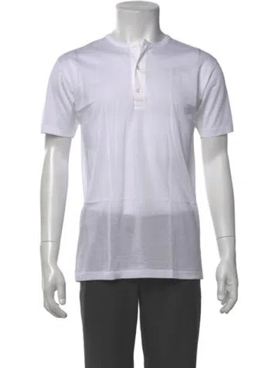 Pre-owned Marc Jacobs Crew Neck Short Sleeve T-shirt In White