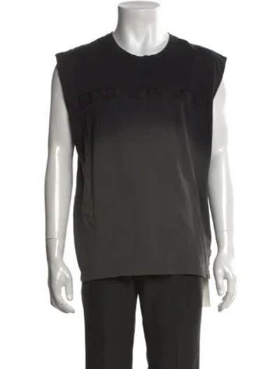 Pre-owned Marc Jacobs Crew Neck Sleeveless T-shirt In Black