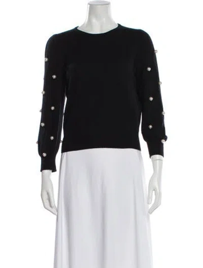 Pre-owned Marc Jacobs Crew Neck Sweater In Black