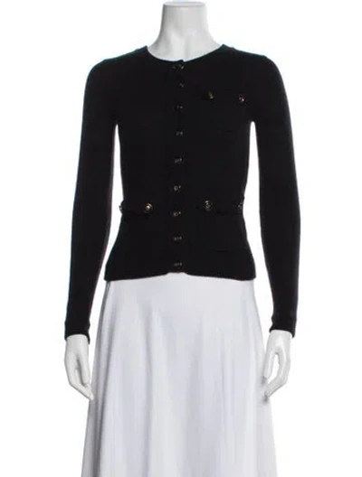Pre-owned Marc Jacobs Crew Neck Sweater In Black