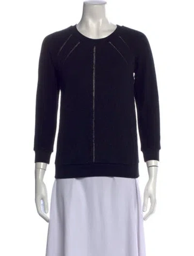 Pre-owned Marc Jacobs Crew Neck Sweater In Black