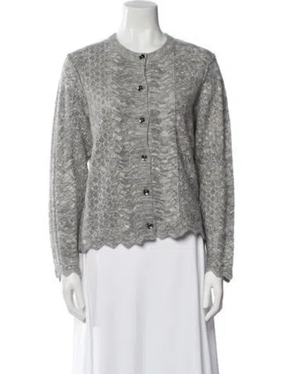 Pre-owned Marc Jacobs Crew Neck Sweater In Gray