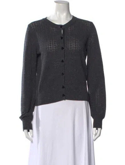 Pre-owned Marc Jacobs Crew Neck Sweater In Gray