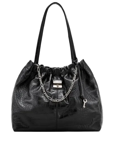 MARC JACOBS CRISTINA CROC-EFFECT TOTE BAG