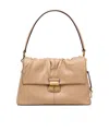 Marc Jacobs The Cristina Messenger Leather Shoulder Bag In Brown