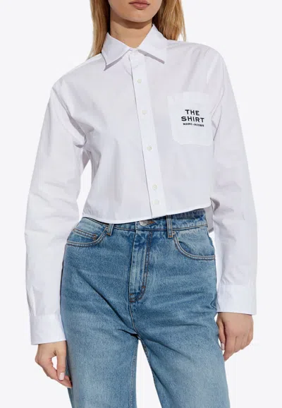 MARC JACOBS CROPPED LONG-SLEEVED SHIRT